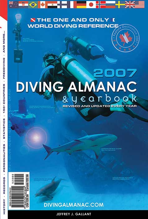 The Diving Almanac in glorious print, 2007