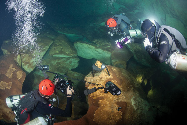 Kirby Morgan Helmet Introductory Dive. Germany - june 2016 