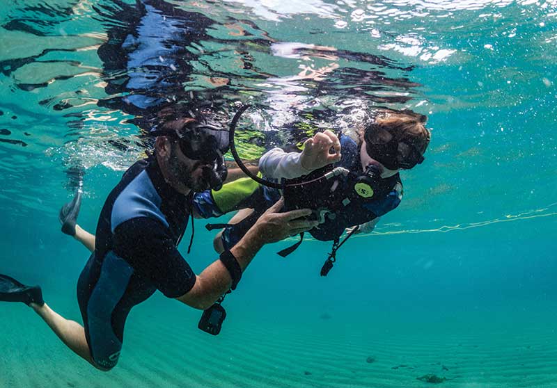 Scuba diving skills: weighing in - DIVE Magazine