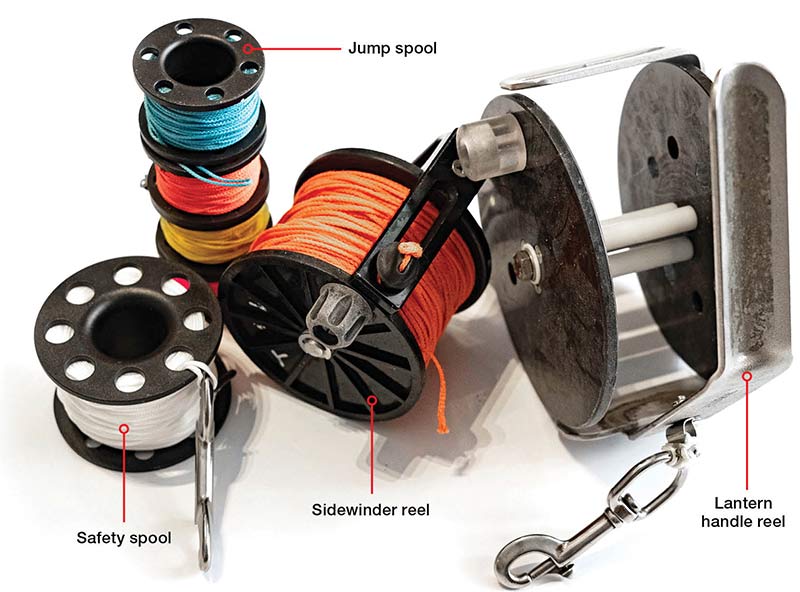 Dive Rope ReelDiving Reels Dive Rope Diving Reel Dive Wreck Reel Leading  Edge Technology 